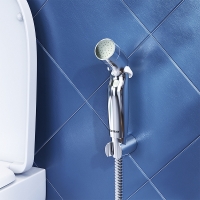 Лейка гигиенического душа Damixa Shower program 760550100 хром, держатель Лейка гигиенического душа Damixa Shower program 760550100 хром, держатель