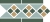 Керамогранит (бордюр) Top Cer Octagon New Border Lisbon With 1 Strip (Tr.13, Dots 18+03, Strips 18) 15x28, LISBON2 B13/18/03