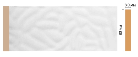 Молдинг Decomaster D039-114 ШК/32, 80x8x2400 мм