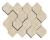 Мозаика Atlas Concorde Italy Marvel Stone Cream Prestige Mosaico Esagono 3D 28.2x35.3, AS38
