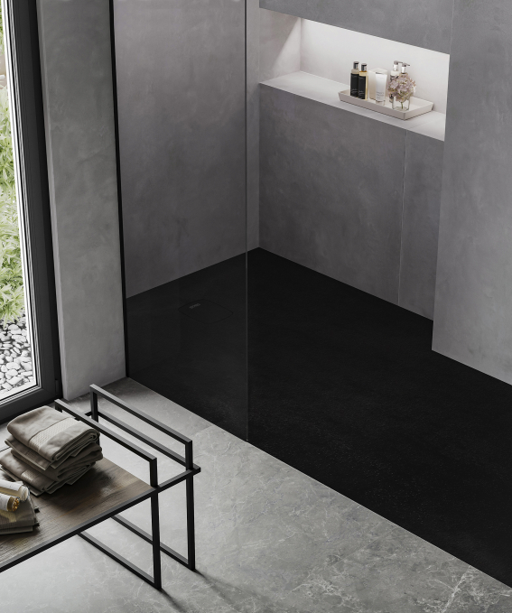 Керамический слэб StaroSlabs Matt Dolmen Gris Sahara 120x120