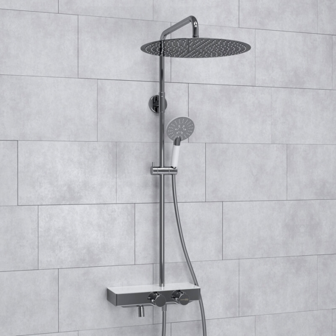 Душевая система WasserKRAFT A113.117.058.CH T Душевая система WasserKRAFT A113.117.058.CH T