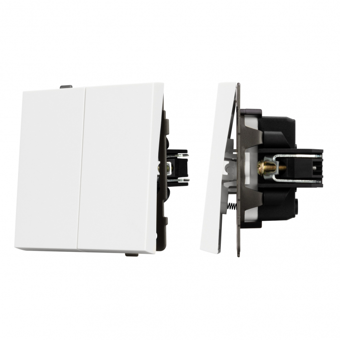 Механизм выключателя управления шторами SWT-TENDO-MKR2-PL-WH (230V, 10A), Arlight, 054138, изображение 1