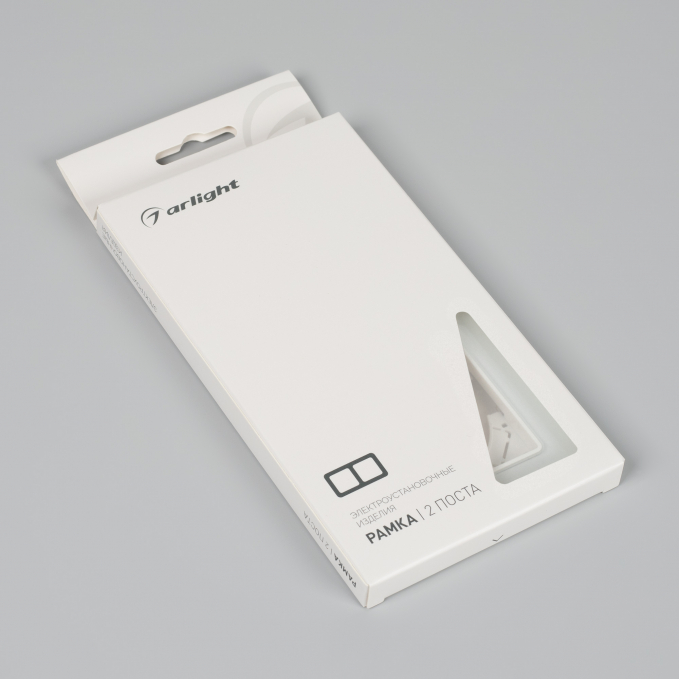 Рамка стеклянная FRM-OMALI-GS-2-WH, Arlight, 049692, изображение 4 Рамка стеклянная FRM-OMALI-GS-2-WH, Arlight, 049692, изображение 4