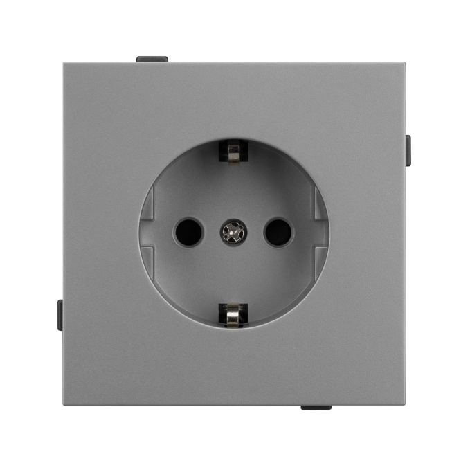 Механизм электрической розетки SCT-TENDO-MEU1-PL-GR (230V, 16A), Arlight, 054080, изображение 3