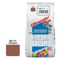 Затирка цементная Mapei Ultracolor Plus №143 Терракота, 2 кг