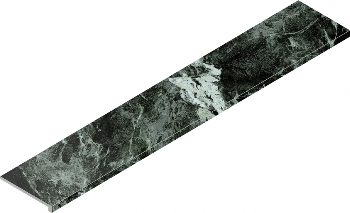 Ступень Italon Magma Alpi Green угловая правая 33x160, 620070002993 Ступень Italon Magma Alpi Green угловая правая 33x160, 620070002993