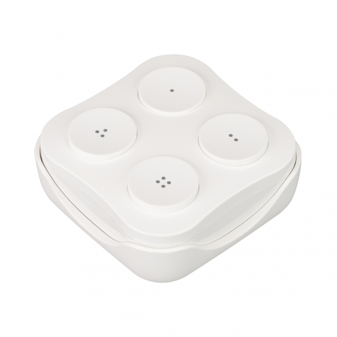 INTELLIGENT ARLIGHT Панель TUYA-228-4-RF-WH-SUF (kinetic, 433MHz), Arlight, 029698, изображение 1 INTELLIGENT ARLIGHT Панель TUYA-228-4-RF-WH-SUF (kinetic, 433MHz), Arlight, 029698, изображение 1