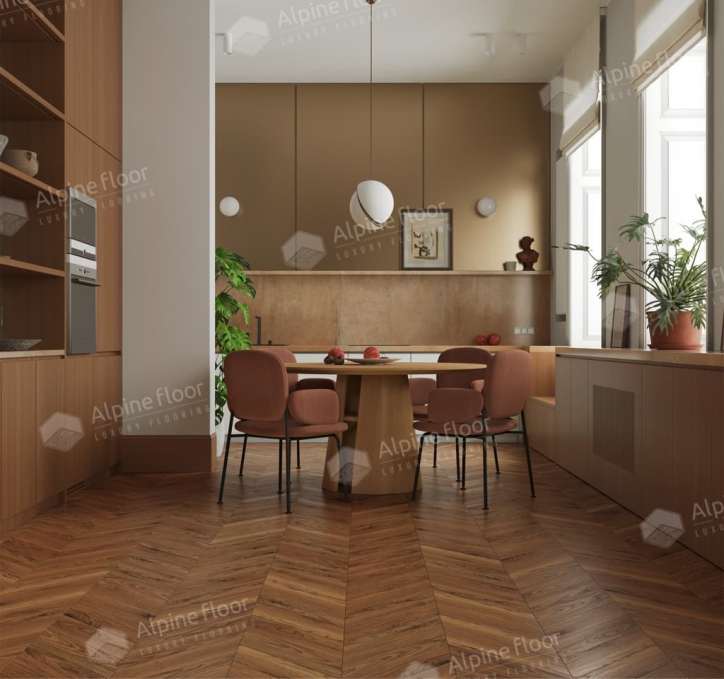 Ламинат Alpine Floor Chevron Art Орех Монблан, LF109-11