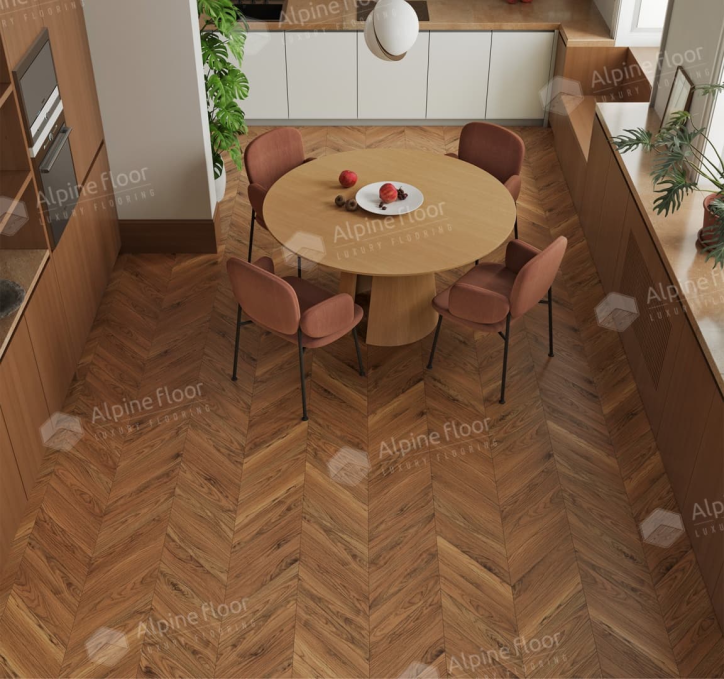 Ламинат Alpine Floor Chevron Art Орех Монблан, LF109-11