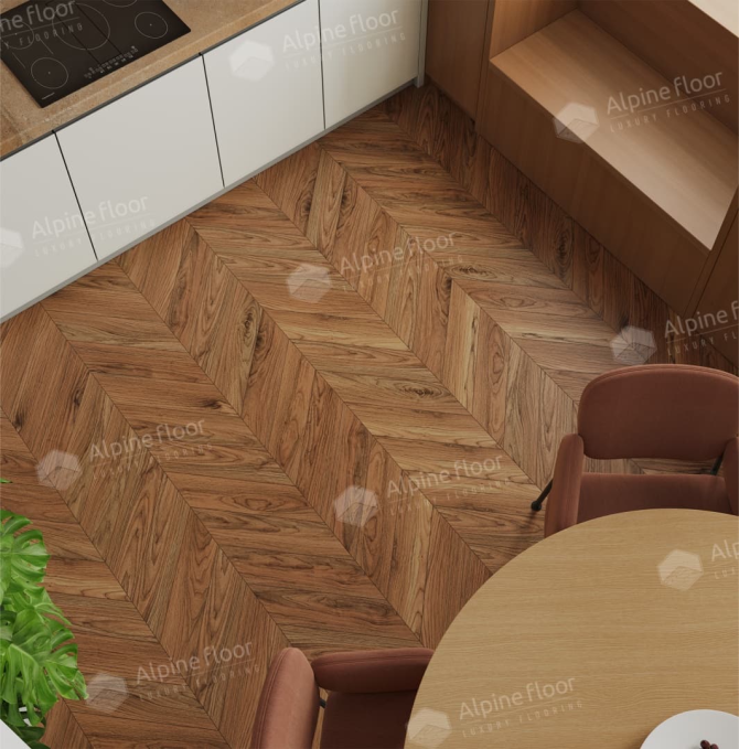 Ламинат Alpine Floor Chevron Art Орех Монблан, LF109-11