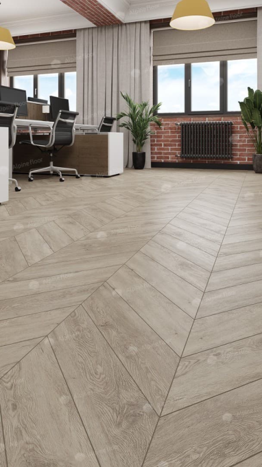 Каменный ламинат SPC Alpine Floor Chevron Alpine Карите, ECO 18-11 MC
