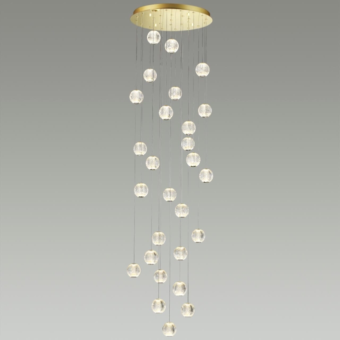 Люстра каскадная LED 120W 4000K 6600Лм CRYSTAL L-VISION ODL23 569 ODEON LIGHT 5008/120L, фото на цветном фоне 1 Люстра каскадная LED 120W 4000K 6600Лм CRYSTAL L-VISION ODL23 569 ODEON LIGHT 5008/120L, фото на цветном фоне 1