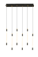 Подвесной светильник Ледстик / LedStick 40 Вт LED, Freya, FR6204PL-L40B Подвесной светильник Ледстик / LedStick 40 Вт LED, Freya, FR6204PL-L40B