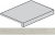 Ступень Italon Avantgarde Pure угловая правая 33x160, 620070002786