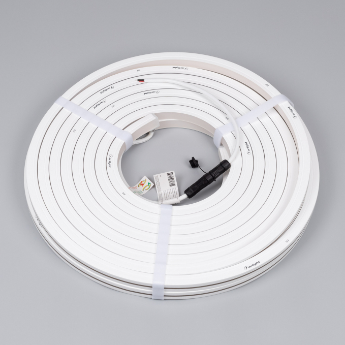Светодиодная лента герметичная MOONLIGHT-TOP-X280-16x16mm 24V Warm 2700 (10W/m, IP67, 15m, wire x1), Arlight, 044308, изображение 1