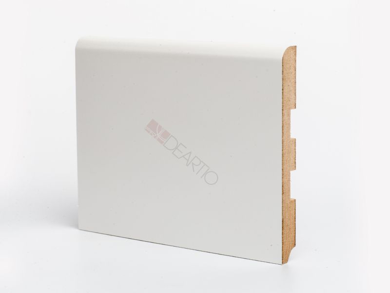 Плинтус Deartio U102-150 Белый, 150x16x2050 мм Плинтус Deartio U102-150 Белый, 150x16x2050 мм