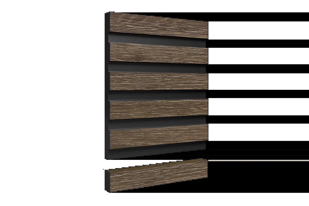 Стеновая панель Decor-Dizayn 904-66SH, 150x10x3000 мм Стеновая панель Decor-Dizayn 904-66SH, 150x10x3000 мм