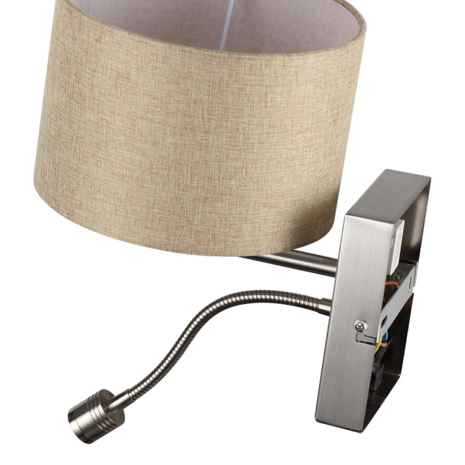 Бра Е14 40W+ LED 3W 4000K 220V NIKKI MODERNI LN26 527 LUMION 8250/2W, композиция 1 Бра Е14 40W+ LED 3W 4000K 220V NIKKI MODERNI LN26 527 LUMION 8250/2W, композиция 1