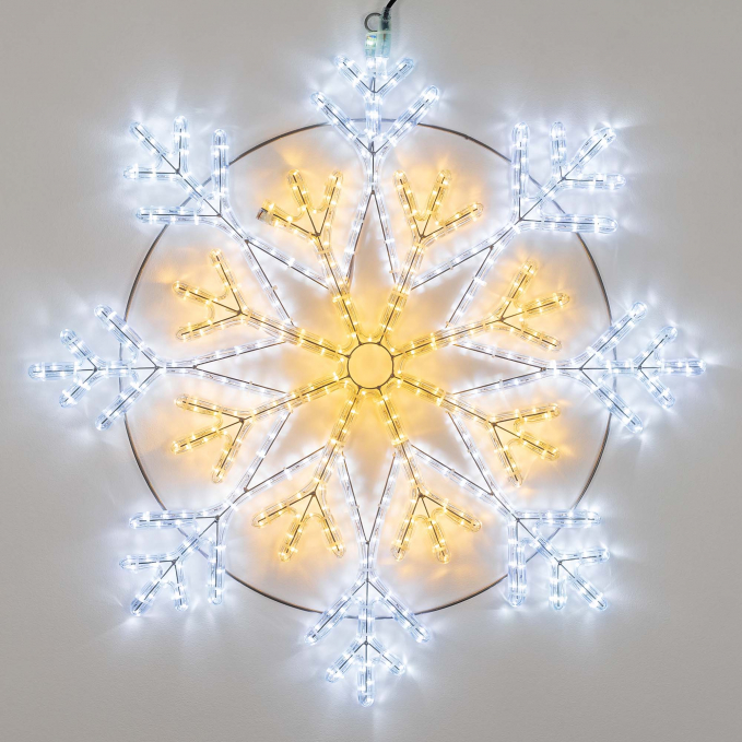 Световая Фигура ARD-SNOWFLAKE-M12-900x900-576LED White/Warm (230V, 36W), Arlight, 034262, изображение 4 Световая Фигура ARD-SNOWFLAKE-M12-900x900-576LED White/Warm (230V, 36W), Arlight, 034262, изображение 4