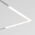 Трековый светильник Базис угловой / Basis Angle Exility 3000K 24Вт 120°, TR042-2-24W3K-W