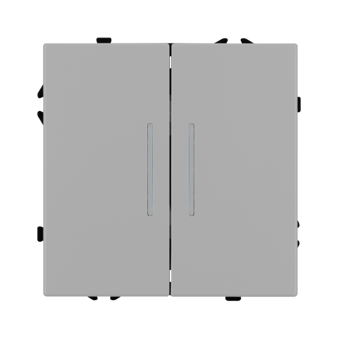 Механизм выключателя двухклавишный проходной LED SWT-NOBE-MKP2-SFPL-L-IS (230V, 10A), Arlight, 059415, изображение 3 Механизм выключателя двухклавишный проходной LED SWT-NOBE-MKP2-SFPL-L-IS (230V, 10A), Arlight, 059415, изображение 3