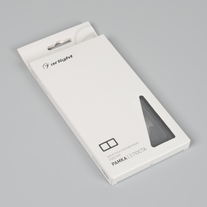 Рамка стеклянная FRM-OMALI-GS-2-BK, Arlight, 049693, изображение 2 Рамка стеклянная FRM-OMALI-GS-2-BK, Arlight, 049693, изображение 2