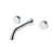 Встраиваемый смеситель Boheme Stick 152-2-CR.4 хром