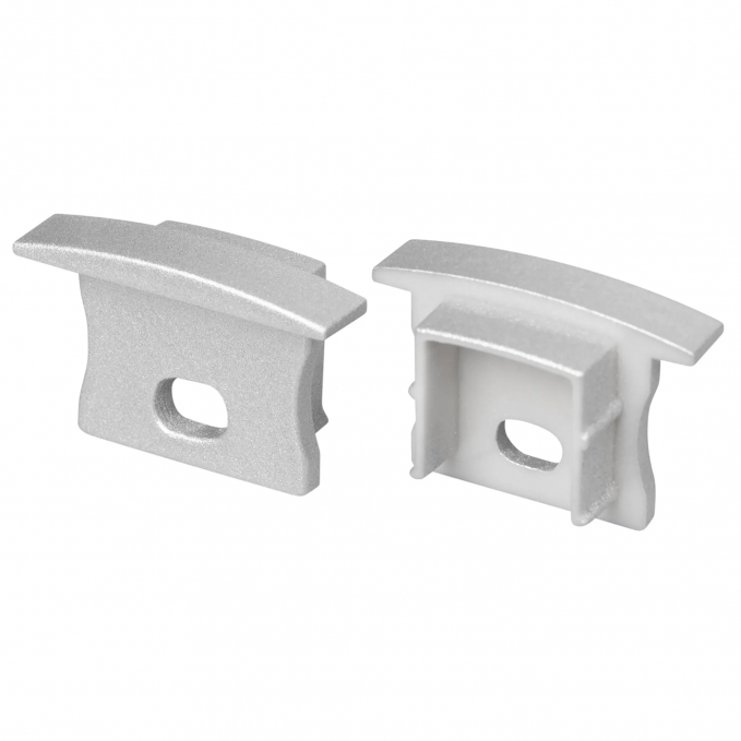 Заглушка LINE-2315-F SILVER с отверстием, Arlight, 054379, изображение 1
