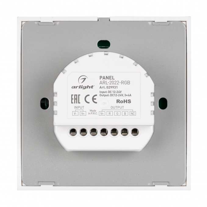 Панель ARL-2022-RGB (12-24V, 3x4A, Sens), Arlight, 029931, изображение 4 Панель ARL-2022-RGB (12-24V, 3x4A, Sens), Arlight, 029931, изображение 4