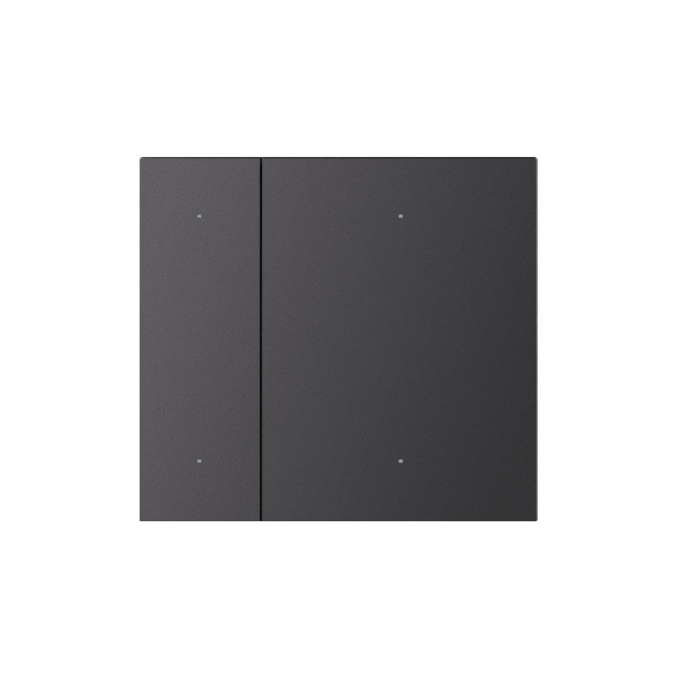 INTELLIGENT ARLIGHT Накладка панели KNX-23-2G-SUF Dark Grey (Backlight), Arlight, 051098, изображение 3 INTELLIGENT ARLIGHT Накладка панели KNX-23-2G-SUF Dark Grey (Backlight), Arlight, 051098, изображение 3