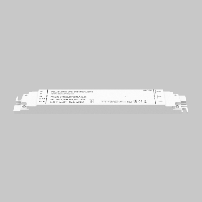 Источник напряжения 24В DALI DT8 240Вт IP 20, 725015, изображение 2 Источник напряжения 24В DALI DT8 240Вт IP 20, 725015, изображение 2