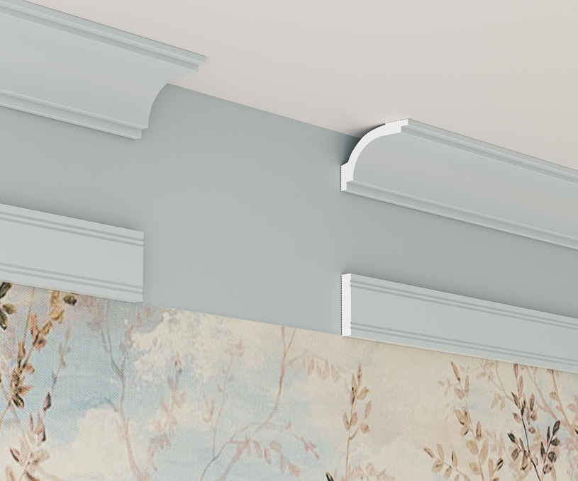 Карниз Cosca Decor KX048, 70х50x2000 мм, Экополимер