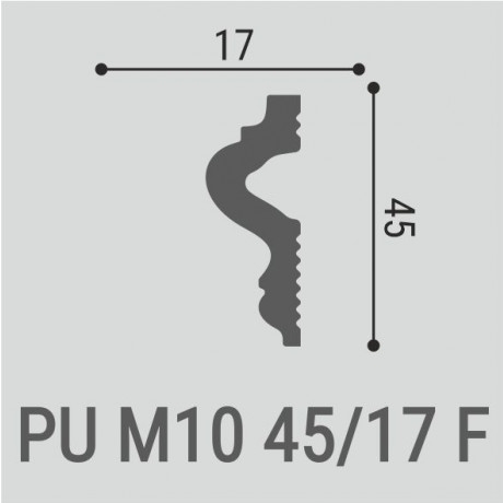 Молдинг Bello Deco М10 45-17 F