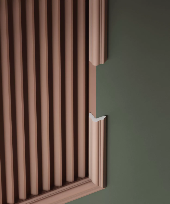 Угол Cosca Decor AX003, 30х30x2000 мм, Экополимер
