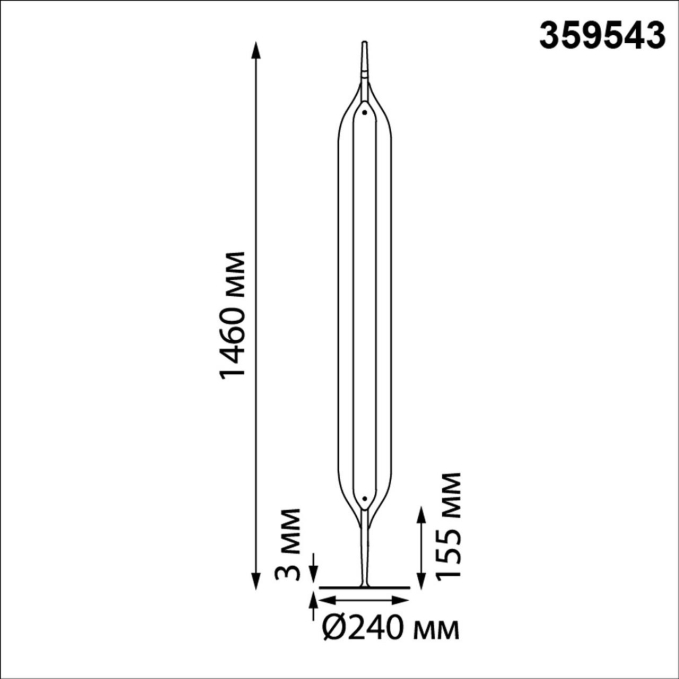 Торшер диммир. со сменой цвет. темпер. (управление - сенсор) IP20 LED 32W 100-240V 2700К/4000К/6000К ALA LEDO NT25 326 NOVOTECH 359543, схема товара Торшер диммир. со сменой цвет. темпер. (управление - сенсор) IP20 LED 32W 100-240V 2700К/4000К/6000К ALA LEDO NT25 326 NOVOTECH 359543, схема товара