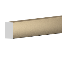 Декоративная рейка Decor-Dizayn 632-200GM, 10x6x3000 мм