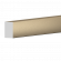 Декоративная рейка Decor-Dizayn 632-200GM, 10x6x3000 мм Декоративная рейка Decor-Dizayn 632-200GM, 10x6x3000 мм