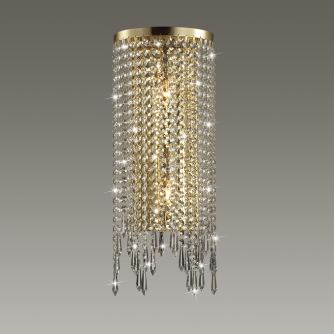 Бра E14 2*40W CHOKKA MODERN ODL23 621 ODEON LIGHT 5028/2WA, фото на цветном фоне 1