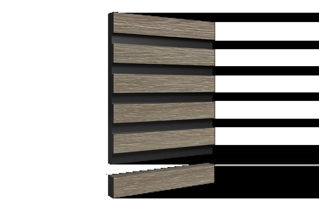 Стеновая панель Decor-Dizayn 904-65SH, 150x10x3000 мм Стеновая панель Decor-Dizayn 904-65SH, 150x10x3000 мм