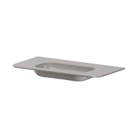 Мебельная раковина Armadi Art Voi Stonefinish 786-100-SF-SG stone grey без отверстий Мебельная раковина Armadi Art Voi Stonefinish 786-100-SF-SG stone grey без отверстий