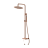 Душевая стойка со смесителем Boheme Stick 128-CB.3 брашированная медь Душевая стойка со смесителем Boheme Stick 128-CB.3 брашированная медь