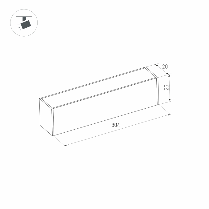 Светильник MAG-FLAT-25-L800-24W Day4000 (BK, 100 deg, 24V), Arlight, 034212, изображение 4 Светильник MAG-FLAT-25-L800-24W Day4000 (BK, 100 deg, 24V), Arlight, 034212, изображение 4