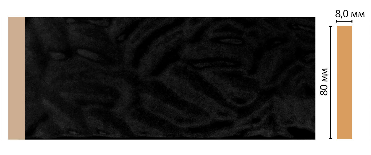 Молдинг Decomaster D039-195, 80x8x2400 мм Молдинг Decomaster D039-195, 80x8x2400 мм