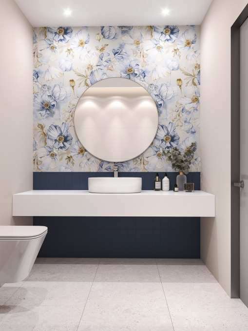 Керамогранит Staro Slim Decors Elite Bluebell Decor A+B 60x120 Matt Керамогранит Staro Slim Decors Elite Bluebell Decor A+B 60x120 Matt