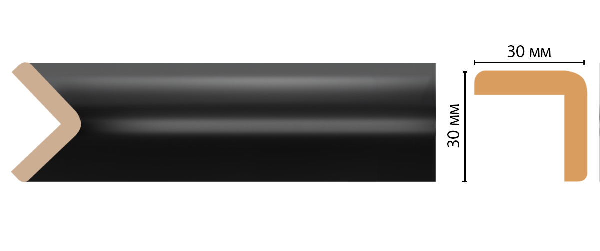 Угол Decomaster D134-195ДМ, 30x30x2400 мм Угол Decomaster D134-195ДМ, 30x30x2400 мм