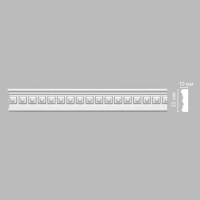 Молдинг с рисунком Decomaster DT-9080, 35x10x2400 мм