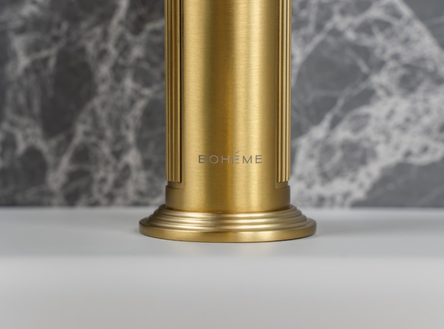 Смеситель для раковины Boheme Eterna 171-MG матовое золото Смеситель для раковины Boheme Eterna 171-MG матовое золото