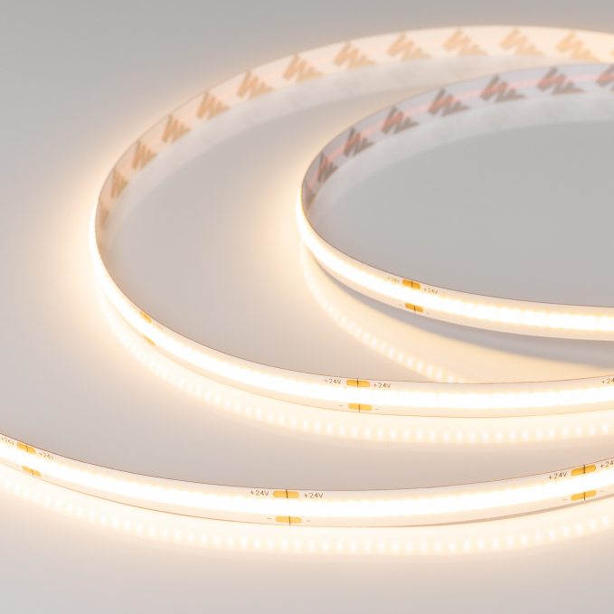 Светодиодная лента COB-X378-8mm 24V Warm2700 (11.5 W/m, IP20, CSP, 5m), Arlight, 031859(2), изображение 1