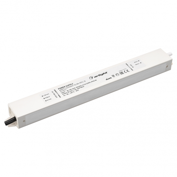 Блок питания ARPV-LG24045-SLIM-PFC-D (24V, 1.9A, 45W), Arlight, 031719, изображение 1 Блок питания ARPV-LG24045-SLIM-PFC-D (24V, 1.9A, 45W), Arlight, 031719, изображение 1